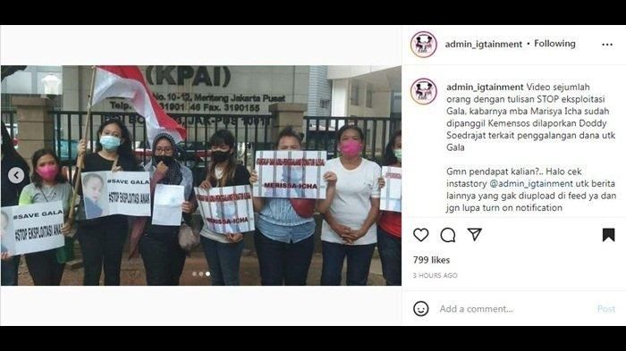 Demo serukan berhenti eksploitasi Gala Sky