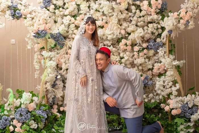 Syukuran 4 bulan kehamilan calon anak pertama Gilang Dirga dan Adiezty Fersa.