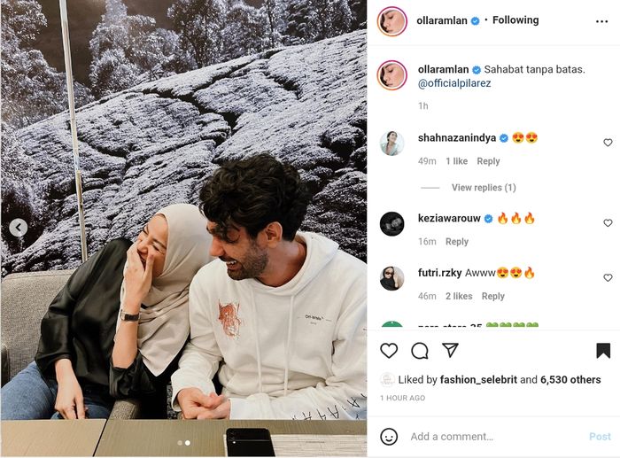 Unggahan Olla Ramlan 