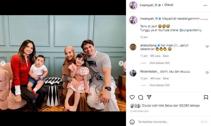 Potret Zaskia Sungkar akur dengan mantan kekasih Irwansyah, Acha.