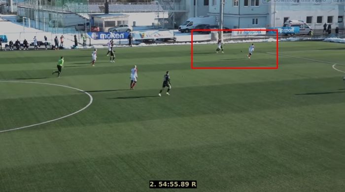 Witan Sulaeman saat mengawali proses penalti FK Senica dalam laga kontra Zlate Moravce (22/1/2022). 