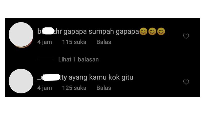 Komentar netizen di IG Jefri Nichol