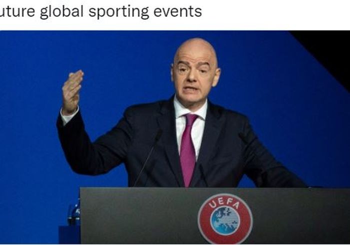 Presiden FIFA, Gianni Infantino.