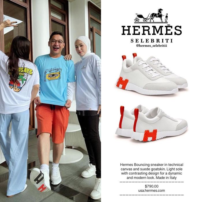 Selebriti tanah air yang memiliki koleksi sepatu Hermes: Pasha Ungu.