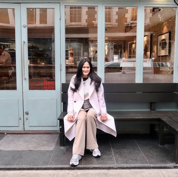 OOTD Donna Harun selama berlibur di kota London.