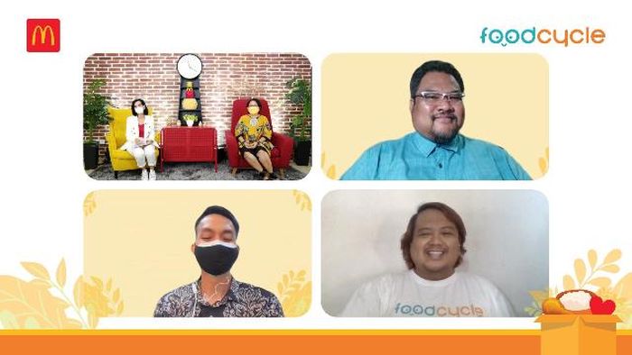 Press Conference McD Berbagi bareng FoodCycle Indonesia
