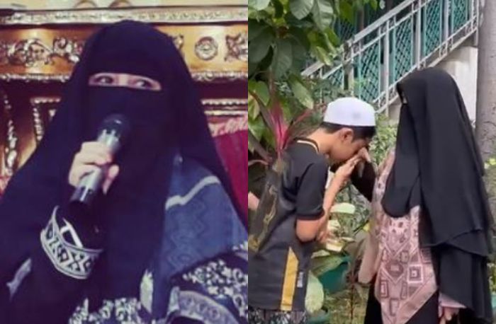 Umi Pipik dan putra bungsunya