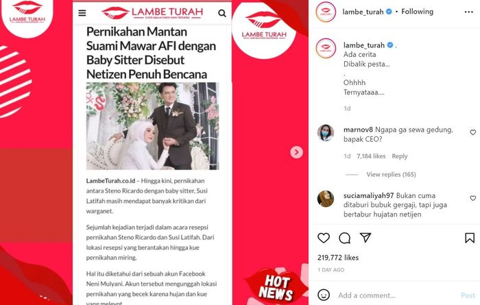 Pernikahan mantan suami Mawar AFI, Steno Ricardo, dengan baby sitter anak-anaknya
