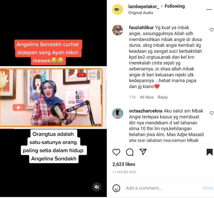 Angelina Sondakh ungkap doa yang ia panjatakan saat berada di dalam penjara 