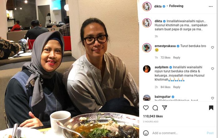 Unggahan Dikta Yovie &amp; Nuno