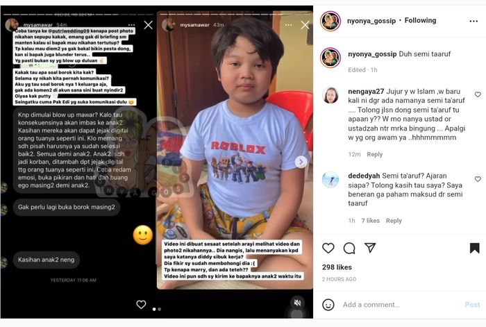 Anak Mawar AFI menangis tahu sang ayah menikahi mantan baby sitter mereka.