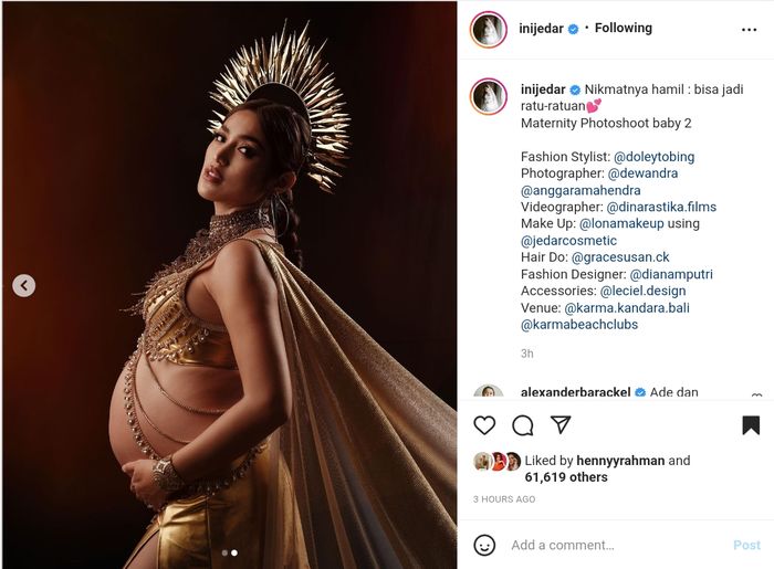  Unggahan Jessica Iskandar 