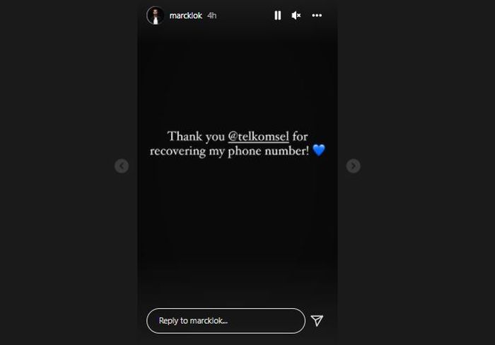 Marc Klok memberikan sedikit kabar melegakan pasca ketiban sial bahwa ponsel miliknya dicuri orang pada Kamis (17/3/2022).