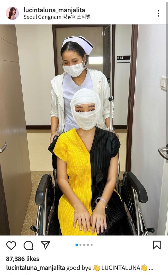 Unggahan Lucinta Luna