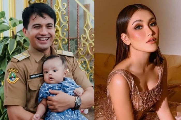 Kolase foto Sahrul Gunawan dan Ayu Ting Ting 
