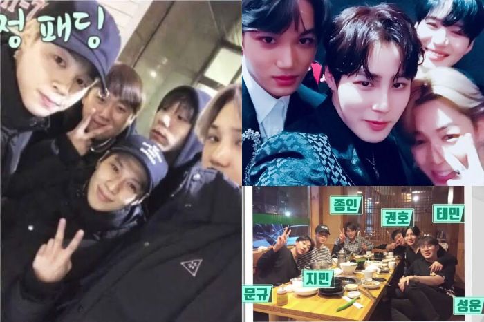 Kolase foto kebersamaan geng 'Padding Squad'