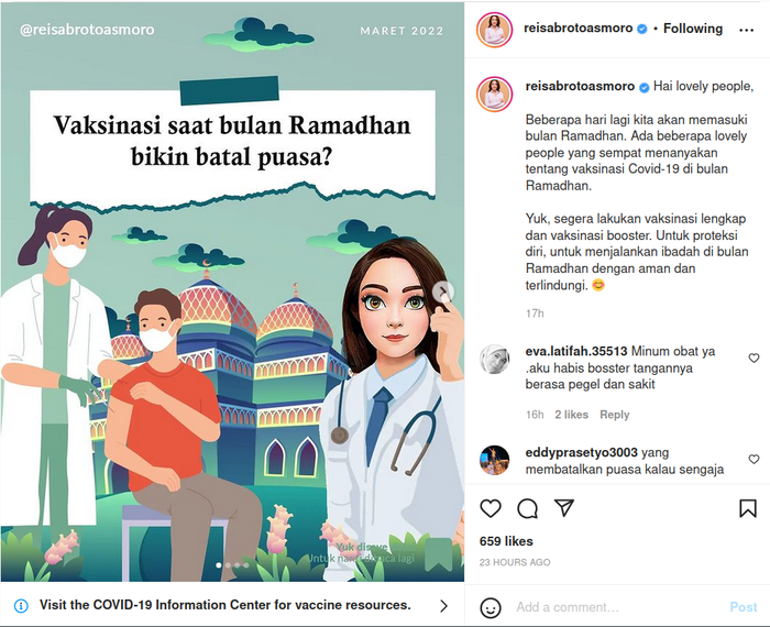 Masih Bingung Apakah Bisa Vaksin Covid-19 saat Puasa di Bulan Ramadan 2022? Ternyata ini Penjelasan Lengkapnya.