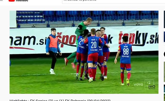 Egy Maulana Vikri dan Witan Sulaeman unjuk gigi saat FK Senica menang dramatis dalam laga lanjutan babak relegation round Liga Slovakia 2021/2022, 9 April 2022.