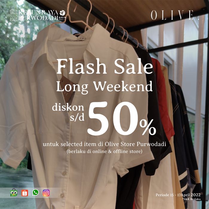 Promo marchandise Kebun Raya Purwodadi