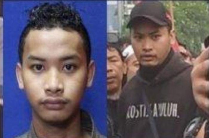 Kolase Foto Dhia Ul Haq terduga pelaku pemukulan terhadap Ade Armando. 
