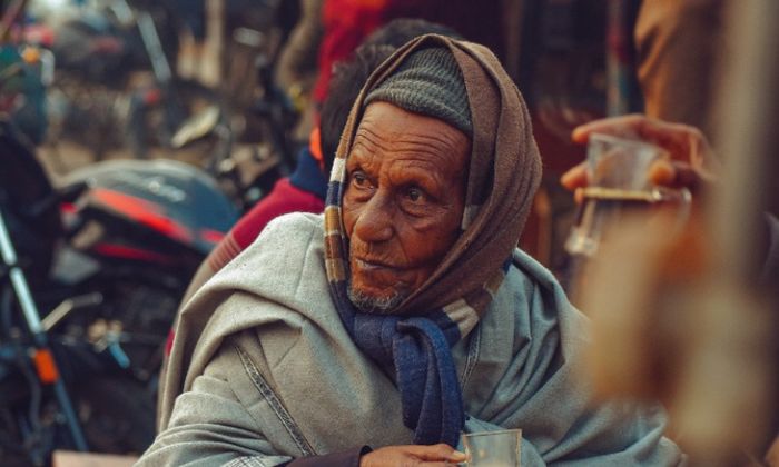 Ilustrasi kakek tua.