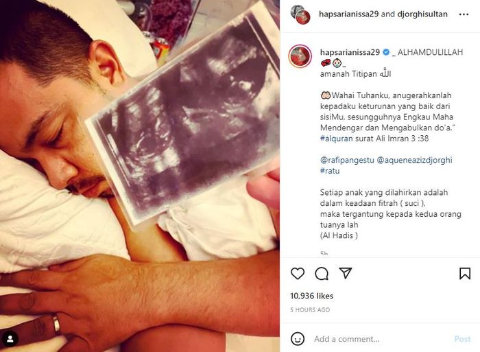 Annisa Trihapsari umumkan hamil anak keempat