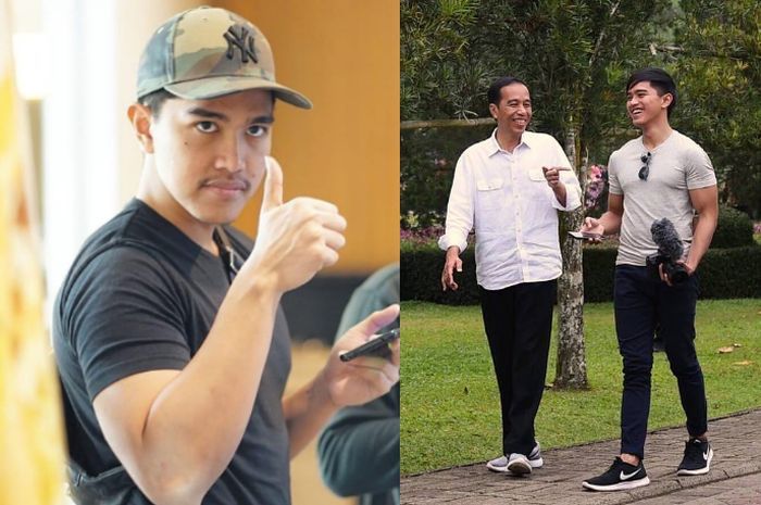 Kaesang Pangarep dan Jokowi. 