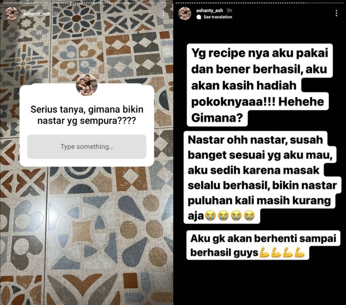 Curhatan Ashanty yang selalu gagal bikin kue nastar.