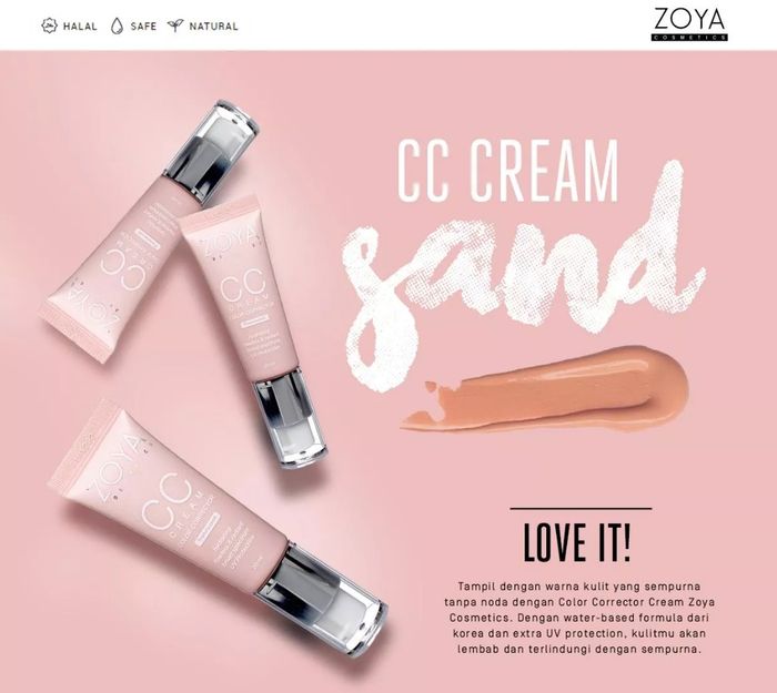 Zoya Cosmetics CC Cream. 