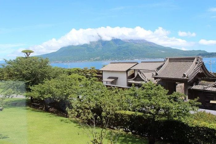 Potret Sakurajima.