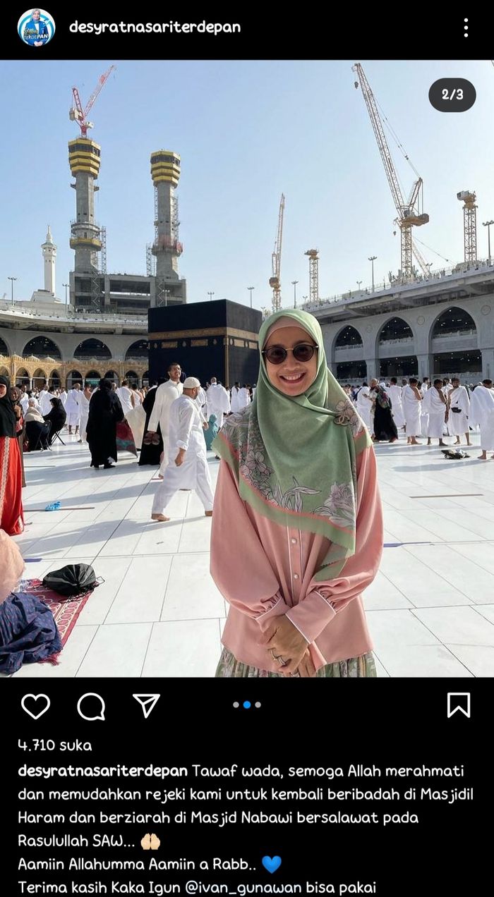 Postingan Desy Ratnasari