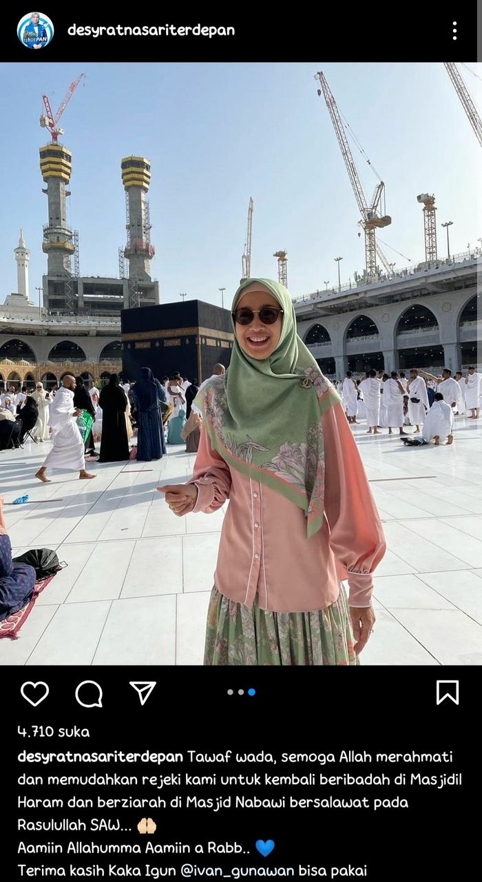 Postingan Desy Ratnasari