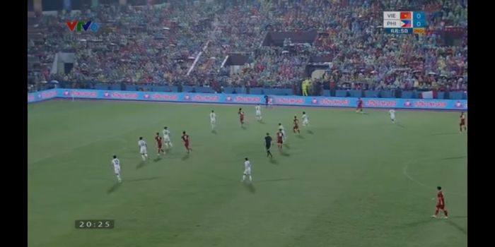 Pola pertahanan ketat Timnas Filipina U-23 saat menghadapi Timnas Vietnam U-23 pada malam ini dengan 5 pemain dibelakang