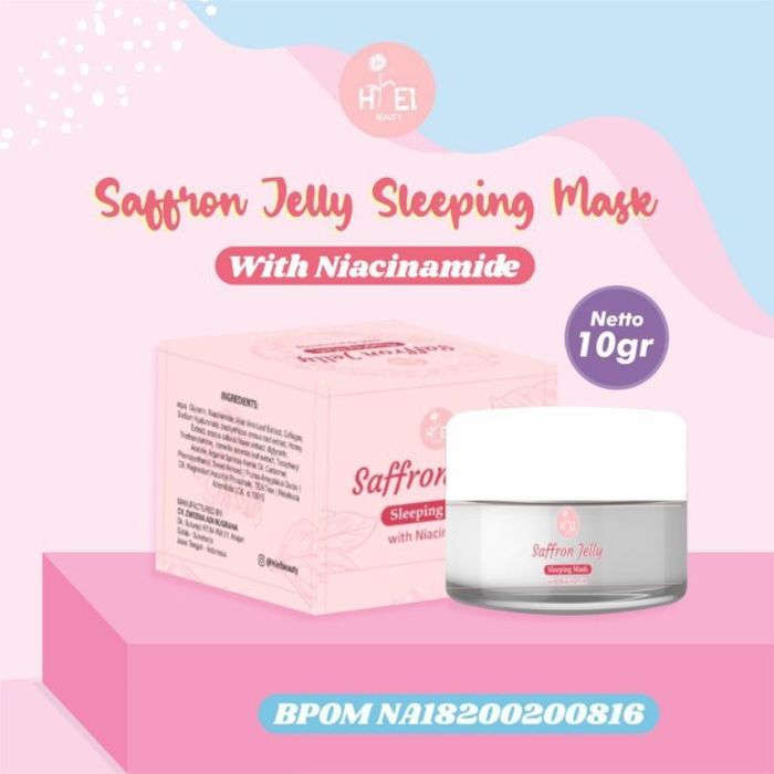 Rekomendasi sleeping mask dari Hi El.