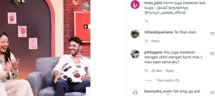 Refal Hady pilih cewek blasteran.