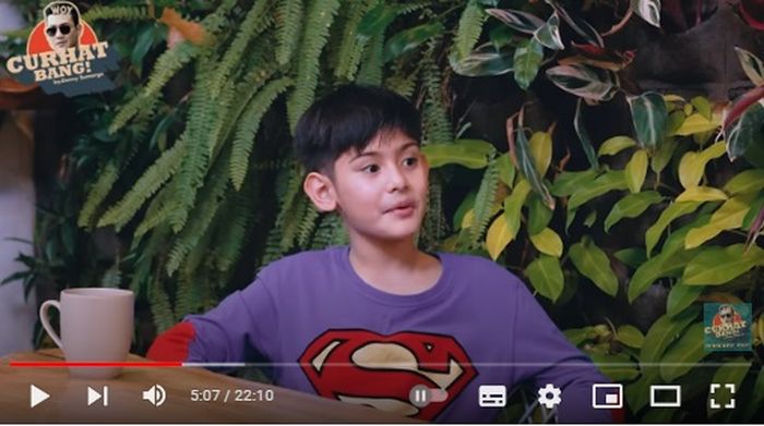 King Faaz dalam kanal YouTube Denny Sumargo.