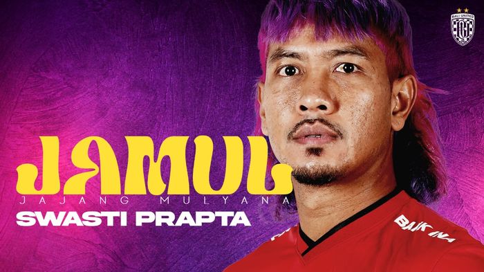 Pemain anyar Bali United, Jajang Mulyana.