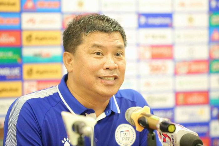 Pelatih timnas U-23 Filipina, Norman Fegidero.