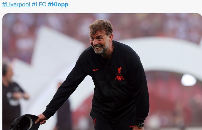 Pelatih Liverpool, Juergen Klopp.