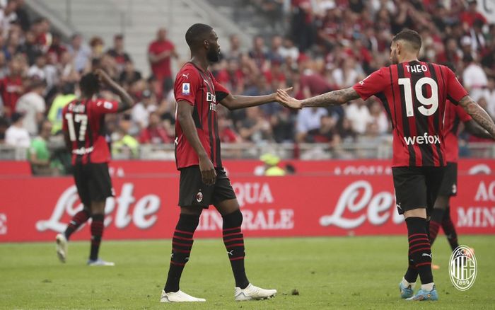 AC Milan berhasil meraih kemenangan 2-0 atas Atalanta pada pekan ke-37 Liga Italia 2021-2022 di Stadion San Siro, Minggu (15/5/2022).