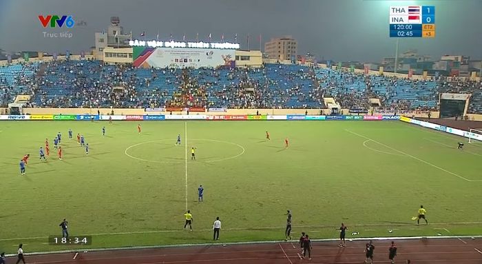 Timnas Indonesia U-23 takluk dari Thailand dalam laga semifinal SEA Games 2021 (19/5/2022). 