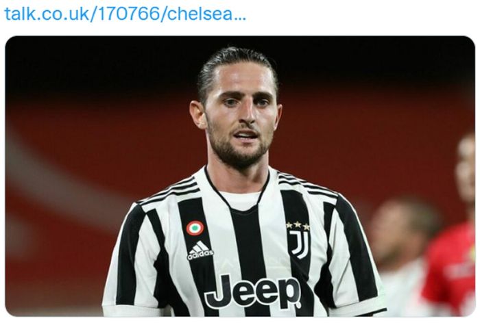 Gelandang Juventus, Adrien Rabiot.