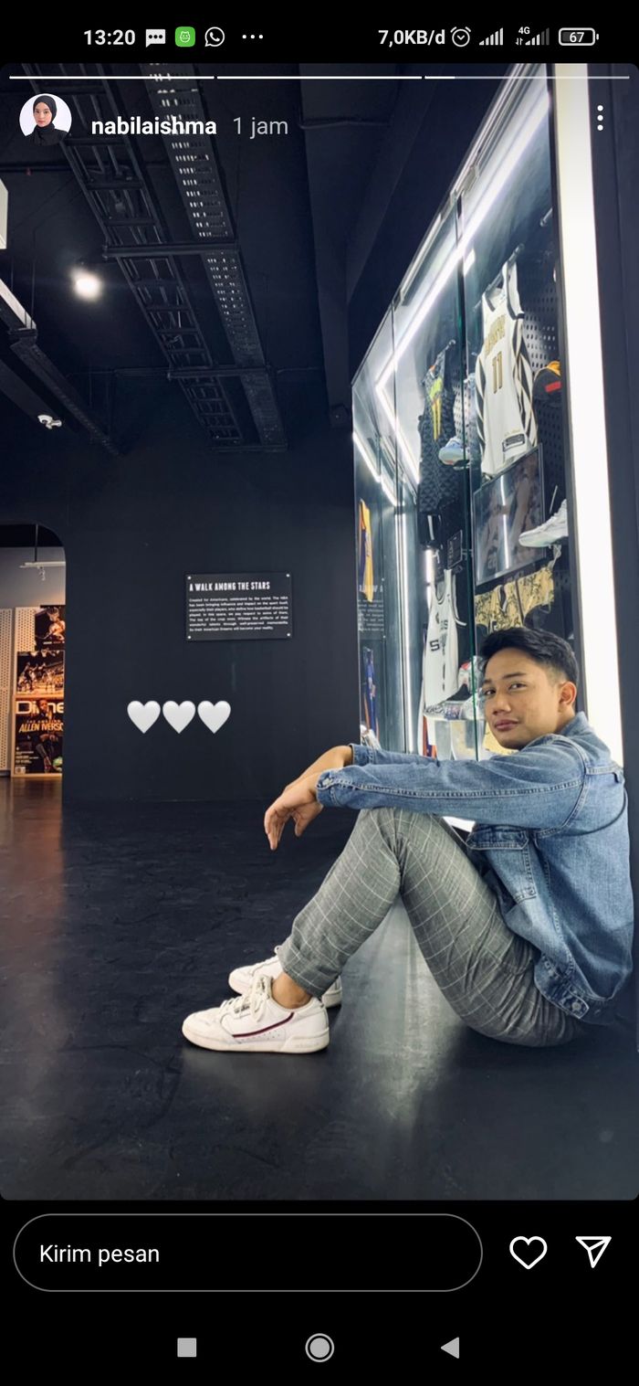 Unggahan Nabila Ishma.