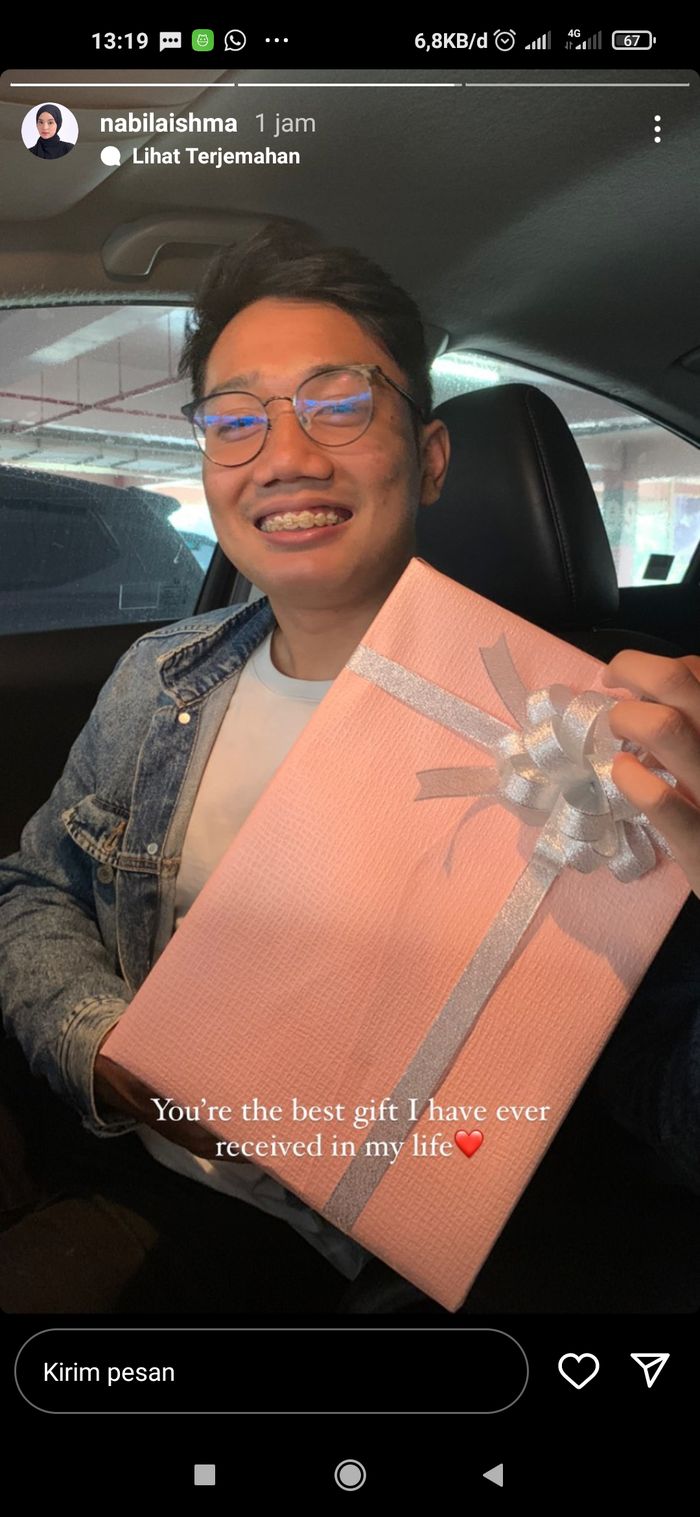 Unggahan Nabila Ishma.