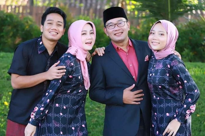 Keluarga Ridwan Kamil dan Atalia Praratya