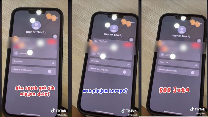 Fuji An telepon Thariq Halilintar
