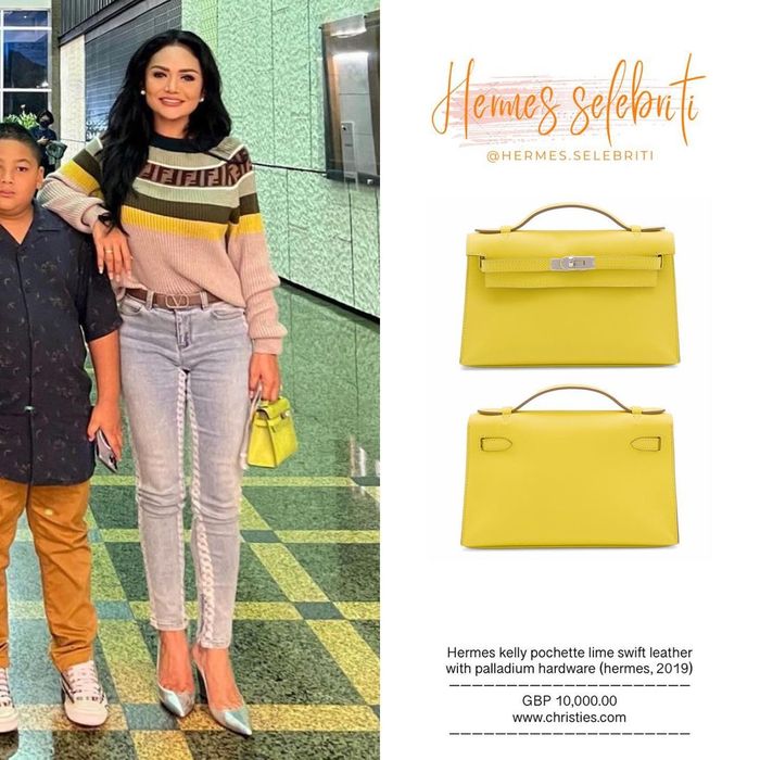 Koleksi tas Hermes milik Krisdayanti.
