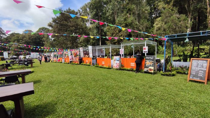 Bazar di Kebun Raya Bali