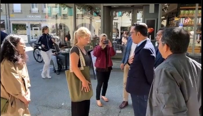 Pertemuan Ridwan Kamil dengan penemu Emmeril Kahn 