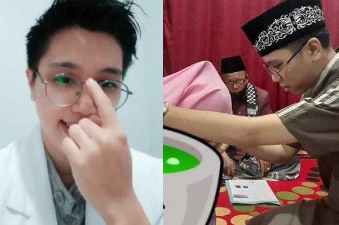 Momen pernikahan Erayani dan NA